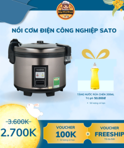 Nồi Cơm Điện Công Nghiệp Sato 60C015 6.0 L