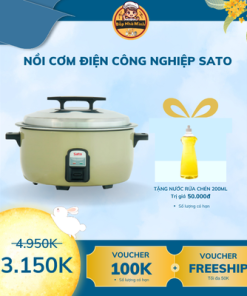 Nồi cơm điện công nghiệp Sato P12/H12 12 lít